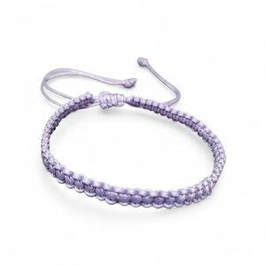 Purple Braided Bracelet